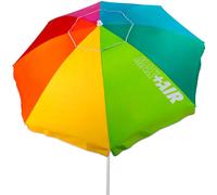 Parasol de plage coupe-vent 220 cm avec protection UV50 Aktive Beach - Mât droit
