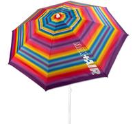 Parasol avec protection UV50 toit ventilé 200 cm multicolore Aktive Beach