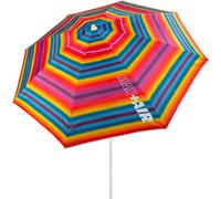 Aktive Parasol De Plage Sun&confort Ø Anti-vent Uv50 Avec Mât Inclinable 220cm