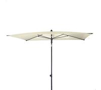 Aktive 62351 Uv30 Rectangular Tilting Balcony Parasol 200x125 Cm Beige