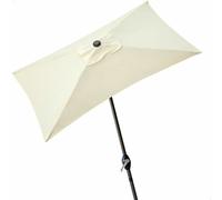 Aktive Parasol rectangulaire - Crème