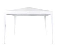 Aktive Pavillon Carré En Plastique 300x300x250 Cm Blanc Blanc One Size
