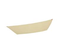 AKTIVE Voile d'Ombrage Rectangulaire 300X200 cm Beige, Terrasse ou Jardin, Polyester 160 g, M², Protection Solaire UV50, 4 Cordes de Fixation, Installation Facile, Espaces Ombragés Extérieurs (61017)