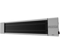 Akto hauffage radiant sombre WDH-180DS - chauffage radiant innovant SANS production de lumière en matériau robuste avec 2.400 W !