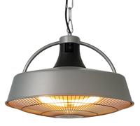 Aktobis WDH-210S : Chauffage de plafond, jusqu'à 2100 watts, en métal