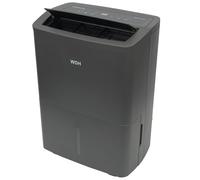 Aktobis WDH-214US Déshumidificateur d’air | très silencieux, jusqu’a 16 L/J | jusqu'à 30 m² + connecté, gris, minuterie, hygrostat | pour maisons, chambres, maison de vacances et caves - anti moisissure