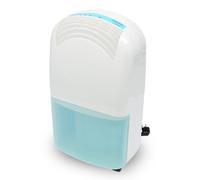 Aktobis WDH-520EB Déshumidificateur d'air | jusqu’a 25 L/j et 50 m² | Électrique, blanc/turquoise, avec minuterie et hygrostat | pour la maison, caves et buanderies, anti moisissures