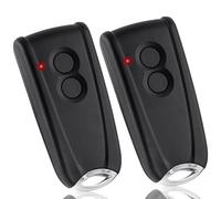 AKVF Télécommande Portail Garage pour EcoStar RSC2-433 RSE2-433 RSZ1-433 pour Hormann Ecostar Liftronic/TUBAUTO EuroPro 500/700/800 Portronic D2500/D5000/S4000 Opérateur, 2 Pack