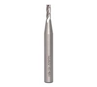 AKYLIN Fraise à queue CNC 6 mm de diamètre de la tige 3 mm, fraise à queue à 4 flûtes, fraise hélicoïdale HSS pour aluminium, bois, etc.