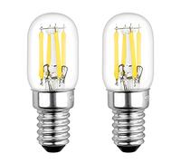 Akynite Ampoule 12V E14 3W Blanc Chaud 2700K 250LM, T22, Équivalent Lampe Portail 12V 10W 25W, E14 LED Filament Ampoule 12 volt ac dc pour Frigo Caravane Veilleuse, non-dimmable, lot de 2
