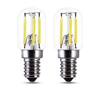 Akynite Ampoule E14 3W 24V DC pour Portail, Blanc Froid 6000K, 250LM, Remplace Incandescence E14 25 Watt, DC 12V-24V E14 Petite LED Lampe pour Porte de Garage, non-dimmable, lot de 2