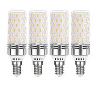 Akynite Ampoule E14 Mais LED 12W Blanc Neutre 4000K, 1450LM, Équivalent Halogène E14 100W, 360° Lumiere, AC 220V, Ampoule E14 LED Mais Neutre pour Lampe Plafonnier, non-dimmable, lot de 4