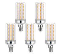 Akynite Ampoule LED E14 16W Blanc Neutre 4000K, 2000 lumens, AC 220V, Equivalent à E14 150W 120W, non dimmable, Ampoule Mais LED E14 Neutre pour Plafonnier, lot de 5