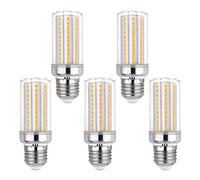 Akynite Ampoule Mais E27 LED 16W Blanc Froid 6000K, 2000LM, 360° Lumiere, Équivalent Halogène E27 150W 120 watt, AC 220V, E27 LED Mais Lampe pour Plafonnier, Non-dimmable, lot de 5