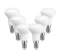 Akynite Ampoule Spot LED E14 R50 5W Blanc Neutre 4000K, 500LM 120° Lumière, Équivalent E14 40W Incandescence, AC 220V, Spot R50 LED Petit Culot pour Cuisine Salle de Bain, non-dimmable, lot de 6