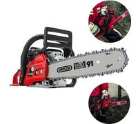 AL-KO 6646, 13000 tr/min, 38 cm, 0,51 l, Rouge, 0,3 l, Essence