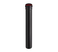 ALA2MM Aeternum Pellet Y40100150100 Canal de fumée en porcelaine, noir