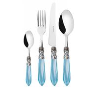 ALADDIN, bague argent vieilli, service de couverts 24 pièces, coffret compact, Casa Bugatti