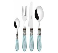 ALADDIN, bague argent vieilli, service de couverts 24 pièces, coffret compact, Casa Bugatti