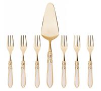 ALADDIN Gold, Set de couverts 7 pièces Dolce, coffret cadeau, Casa Bugatti