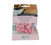 Aladine - 60 Perles de Cire à Cacheter - Rose Clair - Pour Créer Sceau de Cire - Fleurs de Cire - Faire Part Mariage, Naissance, Lettres, Courriers, Menus & Cadeaux - 72630