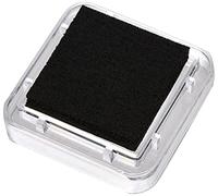 Aladine - Encreur Izink Quick Dry - Encreur à Séchage Rapide - Scrapbooking, Bullet Journal et Carterie Créative - Taille M - 5 x 5 cm - Couleur Noir