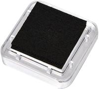 Aladine - Encreur Izink Quick Dry - Encreur à Séchage Rapide - Scrapbooking, Bullet Journal et Carterie Créative - Taille M - 5 x 5 cm - Couleur Noir (Lot de 5)