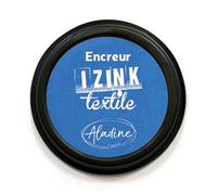 Aladine - Encreur Textile Izink Pigment - Encreur pour Tampon Spécial Tissu - Couleur Bleu Clair Sky