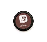 Aladine - Encreur Textile Izink Pigment - Encreur pour Tampon Spécial Tissu - Couleur Marron Wood