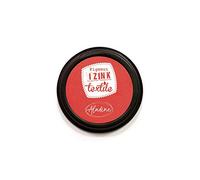 Aladine - Encreur Textile Izink Pigment - Encreur pour Tampon Spécial Tissu - Couleur Rouge Santal