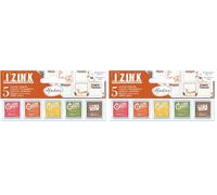 Aladine - Kit 5 Encreurs Feuillage Automne - Encres pour Tampons - Cuivre, Rouge, Orange, Jaune, Vert - Pour Personnaliser Invitations, Cadeaux, Menus, Étiquettes, Bullet Journal - Izink - 03931