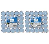 Aladino Lot de 50 bougies chauffe-plat parfumées Fleurs de coton