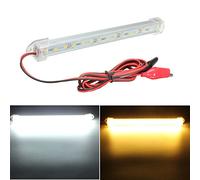 Alamor 12V 20Cm 15Led SMD 5630 LED Strip Hard Tube Bar Cool Blanc Chaud Jaune-Blanc Frais