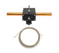 Alanmoship 1 ensemble automatique de câblage mural, extracteur de câble de perceuse électrique pour fils de 3 à 6 mm, alliage d'aluminium avec ligne de 15 m pour rénovation de maison hydroélectrique