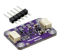 Alanmoship Capteur de température et d'humidité SHT40 SHT41 SHT45 pour climatiseurs, précision 02 °C, module I2C pour enregistreurs de données automatisés, violet, 253 x 18 mm (SHT40)