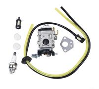 Alanmoship Carburateur pour outil multifonction 5 en 1 40 cc 52 cc Débroussailleuse Pièce de rechange en métal pour débroussailleuse de jardin Kit d'entretien