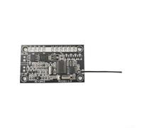 Alanmoship Carte contrôleur PCB solaire sans fil 12 V, module de contrôle clignotant 2,4 G avec 2 circuits de sortie, portée de 1 km pour feux de route et systèmes solaires pour batteries 12 V
