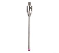 Alanmoship CMM A-5003-3680 Stylet à sonde tactile avec tige filetée et tige en carbure, pointe sphérique de 2 à 6 mm pour machines à mesurer coordonnées, idéal pour l'inspection du travail des métaux