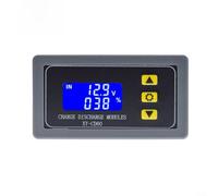 Alanmoship Contrôleur de décharge de charge de batterie 12 V 24 V 48 V CC 6-60 V réglable Protection contre les surtensions Relais temporisé programmable pour systèmes d'énergie solaire et industriels