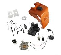 Alanmoship Couvercle de filtre à air pour pièces de tronçonneuse MS170 MS180 017 018 - Boîtier de rechange pour carburateur de scie à carburant - Pour l'entretien extérieur du bois - Construction
