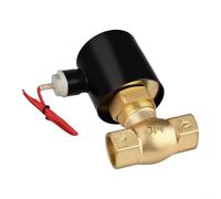 Alanmoship Électrovanne 2/2 Normalement Fermée 24 V DC, Laiton, 3/4'' | Électrovanne 2/2 normalement fermée 24 V DC, laiton, raccord 3/4'' BSPT, pour chaudière vapeur, eau chaude et air