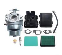 Alanmoship Kit de réglage de carburateur Compatible avec Moteurs de Tondeuse à Gazon Honda GCV135/GCV160/GCV190, Comprend carburateur, Couvercle de Filtre à air, préfiltre, Filtre à étincelle et