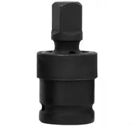 Alanmoship Lot de 3 adaptateurs de douilles robustes pour hoc, alliage de chrome 40, entraînement carré 1/4", 3/8", 1/2", noir, idéal pour les projets d'atelier et de bricolage
