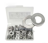 Alanmoship Lot de 660 rondelles plates en acier inoxydable 304 - Assortiment de rondelles de 3 à 10 mm - Entretoises métriques avec boîte de rangement pour boulons et assemblage de meubles