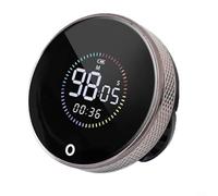 Alanmoship Minuteur de cuisine rotatif rechargeable par USB avec contrôle à un bouton et alarme forte, design compact et portable pour la cuisine, la pâtisserie, les études, les entraînements, les