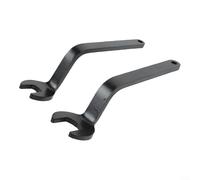 Alanmoship RA1152 Clés décalées pour défonceuse Bosch 1617EVS 1617 1619EVS 1613 MRF23EVS, design incurvé pour espaces restreints, 16 mm et 24 mm, noir