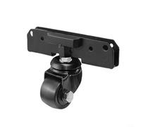 Alanmoship Roue avant en métal pivotante à 360° pour boîte à outils industrielle et domestique Construction en acier noir compatible avec système de rangement d'outils Packout