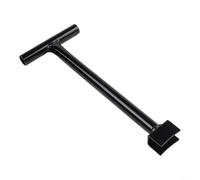 Alanmoship Tige d'extension de robinet à boisseau sphérique en PVC avec tube en fer à double oreille en T, 30 cm ou 60 cm, rouge vif pour un fonctionnement sûr dans les puits profonds et les