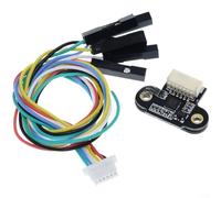 Alanmoship TOF10120 Module capteur de distance UART I2C Sortie 3-5 V pour | TOF10120 Module de capteur de distance avec sortie UART I2C pour automatisation robotique, plastique ABS noir