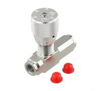 Alanmoship Vanne de contrôle du débit hydraulique à joint unidirectionnel 1/4 NPT en acier au carbone 5800 PSI 46 GPM, pour fluides, air, huile dans les systèmes de tuyauterie hydrauliques